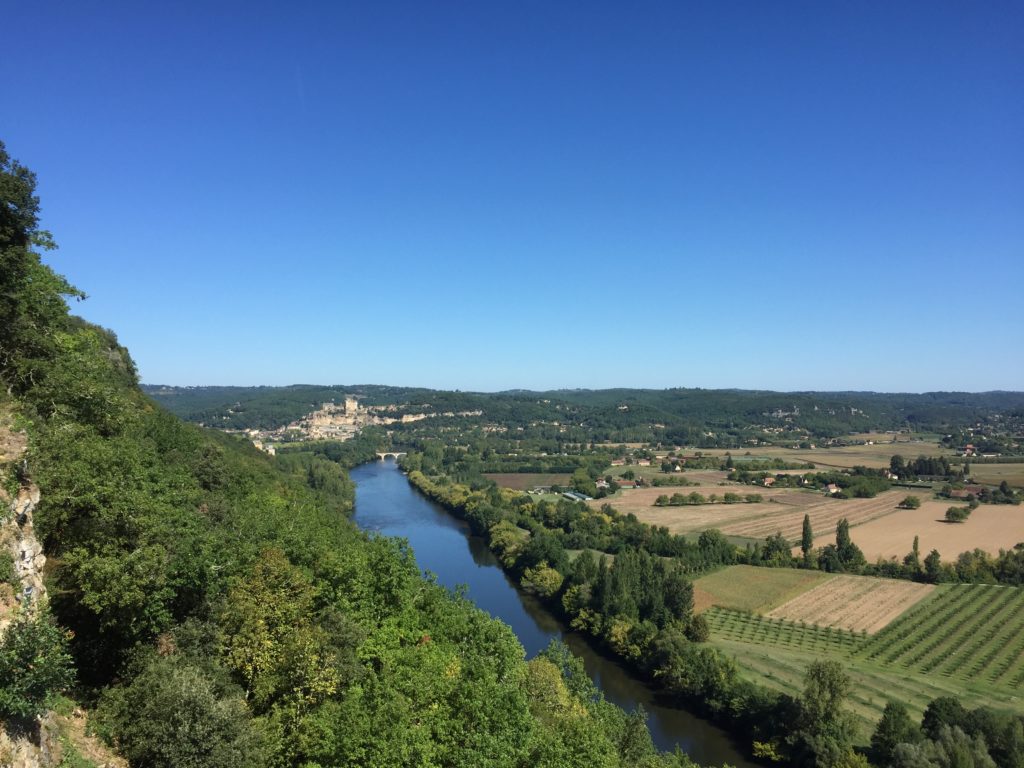 The Dordogne Valley from the battlements. Photo by Anton Shelupanov.